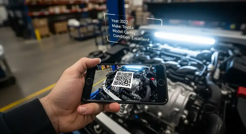 Mobile AR inventory scanning